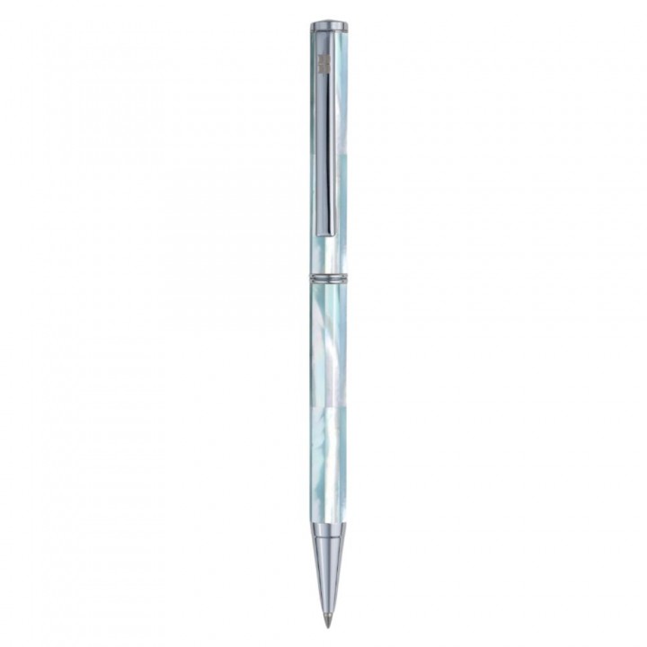 Northern Australia Blue Pearl Signature Pen-Chrome plated-INSPIRED